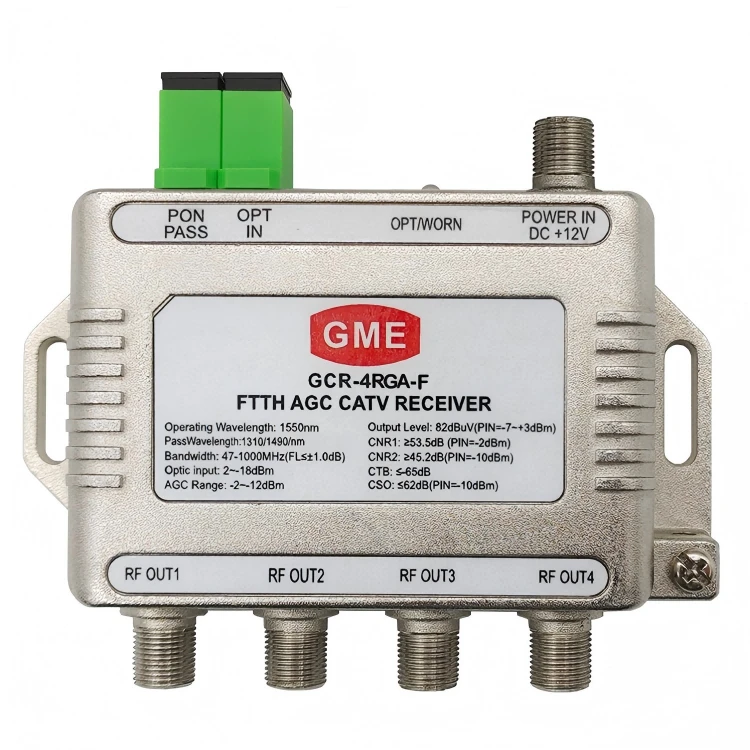 Aké sú aplikačné scenáre prijímača káblov FTTH AGC?